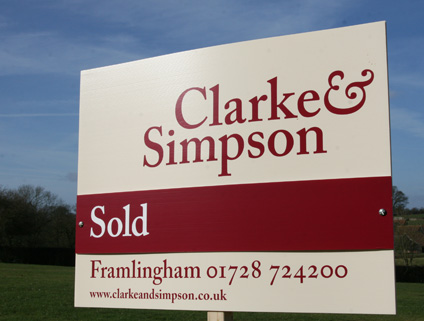 Clarke & Simpson Sold Board